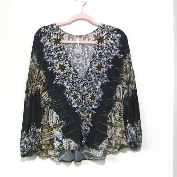FREE PEOPLE BIRDS OF A FEATHER TOP SMALL - Picture 2 of 9